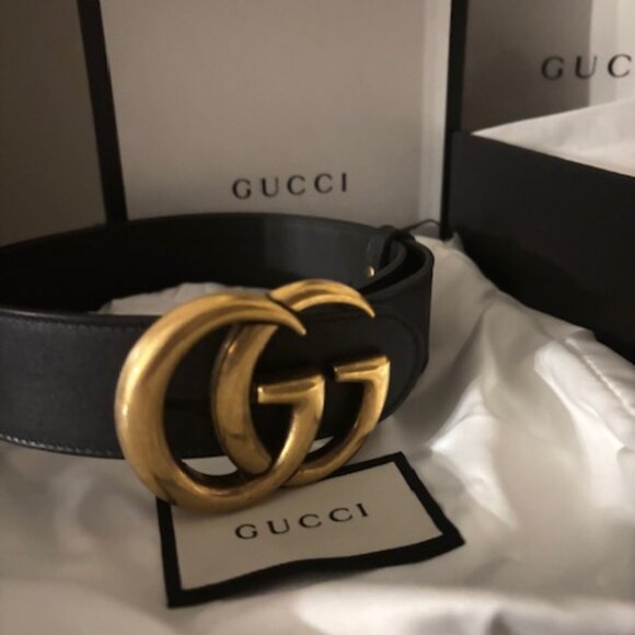 Gucci Belt- Marmont Wide - Picture 1 of 4